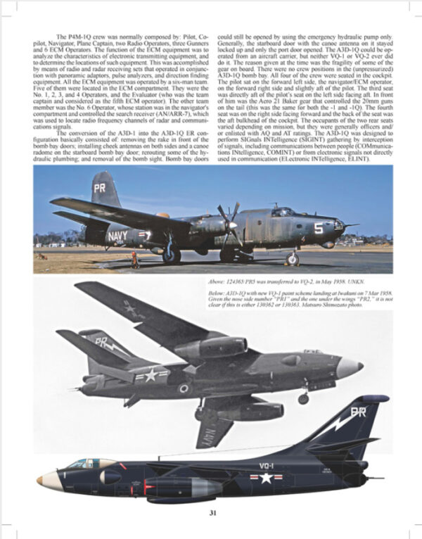 WORLD WATCHERS A Pictorial History of Electronic Countermeasures Squadron ONE (ECMRON-1) and Fleet Air Reconnaissance Squadron ONE (VQ-1) Soft Cover - Image 4