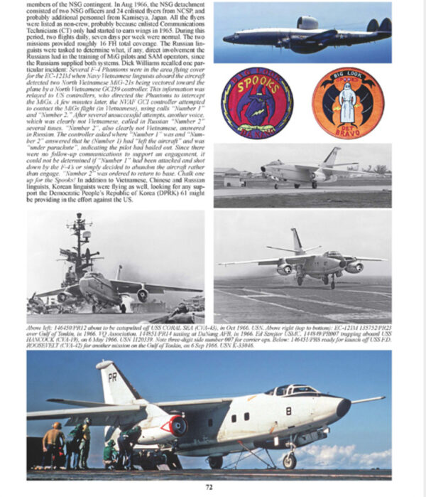 WORLD WATCHERS A Pictorial History of Electronic Countermeasures Squadron ONE (ECMRON-1) and Fleet Air Reconnaissance Squadron ONE (VQ-1) Soft Cover - Image 5
