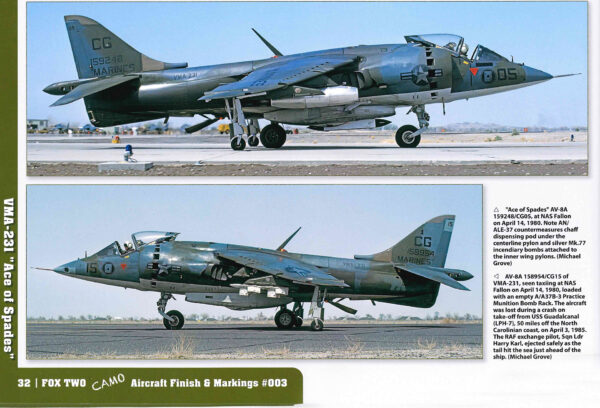 USMC HARRIERS The AV-8A/C, AV-8S and TA-V8A/S in World Wide Service 1971-2006 - Image 4